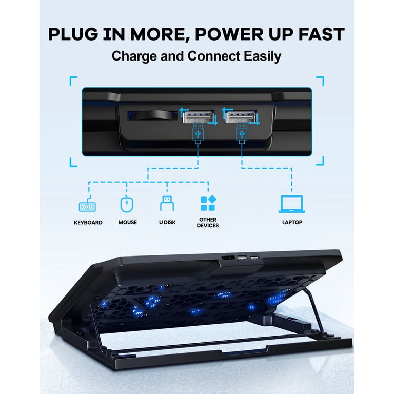 Atzeste Laptop Cooling Pad with 6 Fans photo 3