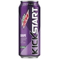 thumbnail image 2 of (3 pack) Mountain Dew Kickstart Grape Energizing Juice 16 fl oz Can, 2 of 5