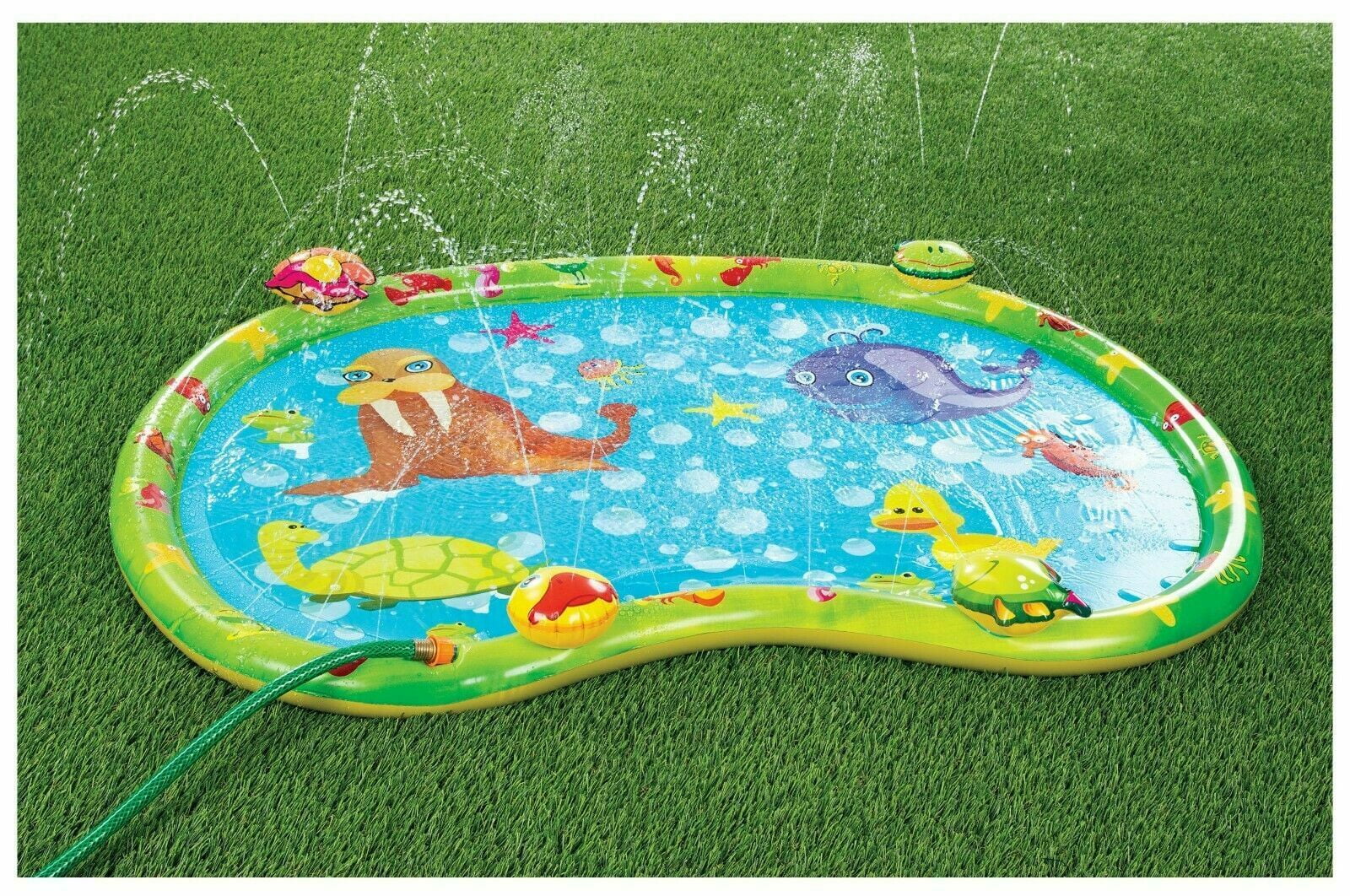 TSF Toys Splash Pad Adjustable Ages 18+ Outdoor Playsets, non-toxic PVC
