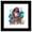 Black Framed Version, variant on Gallery Pops Disney Moana 2 - Group Land and Sea Wall Art, Unframed Version, 12" x 12"