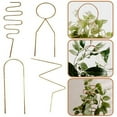 thumbnail image 2 of AYYUFE Plant Trellis Rustproof Multifunctional Metal Vine Growth Climbing Rack Garden Supplies, 2 of 8