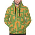thumbnail image 2 of Bingfone Cactus 2 Men's Drawstring Hoodie Long Sleeve Pocket Sweatshirts-X-Large, 2 of 6