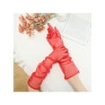 thumbnail image 6 of INSPIRE CHIC Women's Tulle Long Opera Gloves Full Finger Mesh Sheer Glove for Evening Wedding Red M, 6 of 6