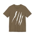 thumbnail image 3 of Effete Feline Claw Marks Scratch Unisex Jersey Short Sleeve Tee, 3 of 29