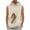 Khaki, variant on Men's Sleeveless Hoodie with Pet Pouch Pocket, Kangaroo Carrier, Drawstring Hood, Casual Pullover Sweatshirt Vest for Small Dog/Cat Outdoors