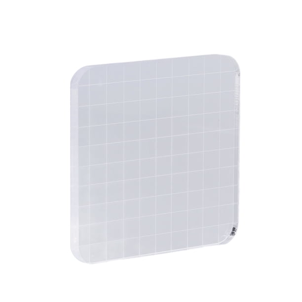 Sellos Transparentes, Bloques Acrílicos Transparentes 10x10cm Material Premium Para Tarjeta Para álbum De Recortes Para Cuaderno
