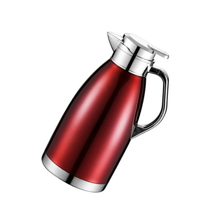 

Insulated Coffee Jug 2.3L Thermal Coffee Carafe Stainless Tea Coffee Pot for Coffee Hot Drinks Beverage Dispenser Pot