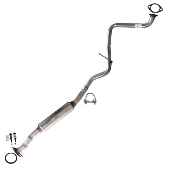Northeastern Exhaust Resonator Pipe Fits 2008-2011 Subaru Impreza 2.5L (Hatchback Models with Naturally Aspirated Engine Only) - Direct Fit | Stainless Steel