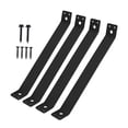 thumbnail image 4 of GROWTH TANK 4 Pieces 45 Degree Angle Support Brackets Pergola Kit Hardware Easy Installation Style B, 4 of 9