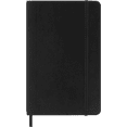 thumbnail image 2 of Moleskine Classic Notebook, Soft Cover, Plain, Pocket (3.5" x 5.5"), Black, 2 of 7