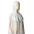 thumbnail image 4 of Yvsxxv 1Pc White Lace Bridal Hooded Cloak Wedding Shawl Veil for Bride Special Occasions, 4 of 7