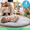 thumbnail image 4 of Ingenuity Cozy Spot Reversible Infant Baby Activity Gym & Tummy Time Play Mat with Self Storage, 4 of 18