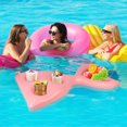 thumbnail image 6 of Guozer Inflatable Cooler for Party Inflatable Serving Bar Floating Table for Pool Inflatable Tray Portable Floating Cup Pallet, 6 of 6