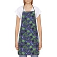 thumbnail image 2 of Fuzoiu Magic Toads in Hats Print Waterproof Apron, Kitchen Apron for Women Men Chef, Apron for Christmas Dinner Party Cooking Baking Crafting House Cleaning Kitchen, 2 of 7