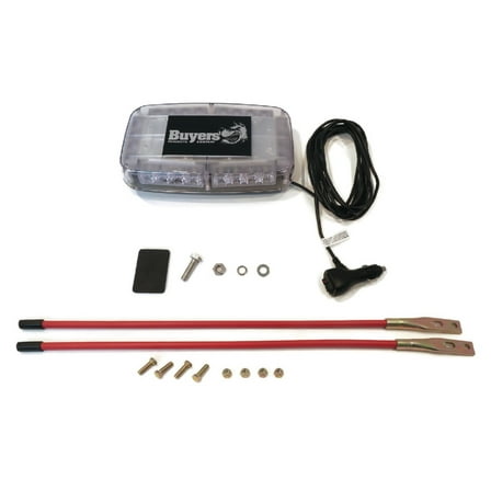 Buyers Products | Plow Amber LED Mini Light Bar 8891040 & Blade Guide Set 1308200