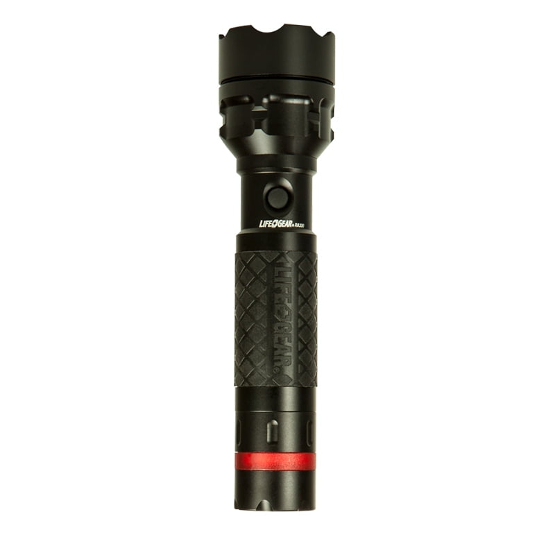 Life Gear Pro Series 300 Lumen CREE LED Flashlight with Emergency