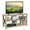 Gray, variant on Giantex Wood TV Stands Tables, Storage Entertainment Center, Media Console Cabinet, Brown