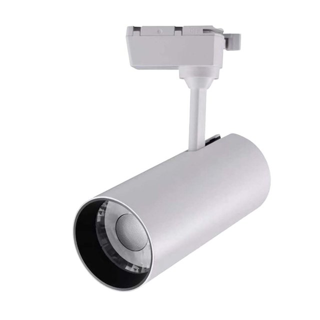 commerce business de tejado LED de 20W con Cabezal de lámpara de Blanca para Arte de Pared 6500K perfecl Proyector con luz de riel