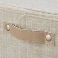 thumbnail image 3 of Bouclair Beige Foldable Hamper, 3 of 5