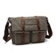 thumbnail image 2 of Mujeres Hombres Bolso Bolso Bolso Libro Bolera Cartera Almacenamiento Crossbody Pack Amplio Capacidad Camping Flap Messenger Bolsos Múltiples bolsillos Gris Grande Inevent AP004585-07, 2 of 6