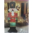 thumbnail image 4 of Gemmy Airblown Inflatables Christmas Inflatable Toy Soldier, 7', 4 of 4