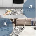 thumbnail image 5 of Kitchen Mat, Cushioned Anti Fatigue Kitchen Rug Set, 2 Pieces Non Slip Waterproof Kitchen Mats for Floor, Comfort Heavy Duty Standing Mat for Kitchen, Laundry, Sink, Office, Desk, 5 of 6