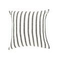thumbnail image 6 of Expobazaar Handcrafted 100% Cotton Double Sided Striped Cushion (Grey) 18"x18", 6 of 6