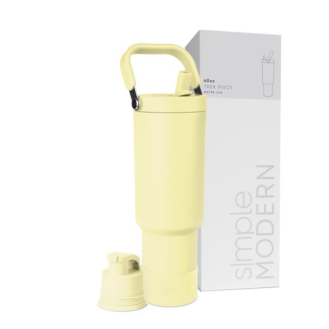 Botella de agua Simple Modern Trek Pivot 1.2 L con asa