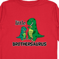 thumbnail image 4 of Inktastic Little Brothersaurus Boys Long Sleeve Toddler T-Shirt, 4 of 5