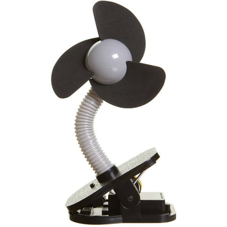 Dreambaby Stroller Fan, Silver with Black Foam (Best Clip On Fan For Stroller)