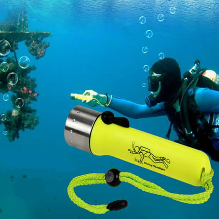 Underwater 1200LM CREE XM-L XPE LED Diving Flashlight Torch Lamp (Best Cree Flashlight Review)