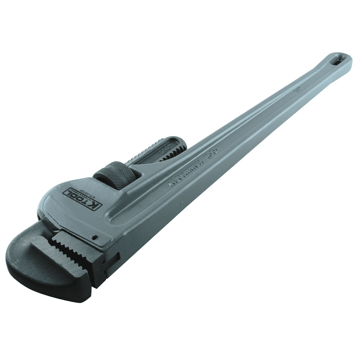 K-Tool 49124 24" Aluminum Pipe Wrench with 3-1/2" Jaw Capacity (EA)