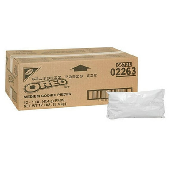 Nabisco Cookie Crumb Oreo Medium 454 GR/1 LBS Bulk size (12/Case)
