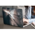 thumbnail image 3 of Hard Shell Cover Compatible with MacBook Pro 16 inchs 2023/2022/2021 M2 A2780 A2485 M1 Cable Tie, Blue series A 0479, 3 of 5
