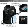 thumbnail image 4 of Balery Rabbit And Bird Mochila con carga USB para hombre y mujer - Mochila impermeable y antirrobo para laptop con puerto USB para viajes, trabajo, 4 of 7