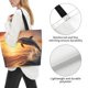 thumbnail image 3 of Fotbe Sunset Dancing Dolphin A Bolsa Tote Estética de Lona con Estampado para Mujer - Bolsa Reutilizable de Hombro Casual para Vacaciones, Compras, Trabajo y Gimnasio, 3 of 8
