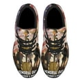 thumbnail image 2 of Memorial Day Remember And Honor Veterans American flag Shoes Sneakers Black Size 10.5, 2 of 7