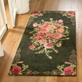 thumbnail image 2 of SAFAVIEH Classic Vintage Morven Floral Polyester Runner Rug, Green/Red, 2'3" x 6', 2 of 8