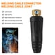 thumbnail image 3 of Juego De Conectores De Cable De Soldadura Conector Rápido De Junta De Cable De Soldadura De Plástico Negro Y Latón 100A-900A Conector De Panel De Cable De Soldadura Tig Para La Industria Speravity TO005592-03, 3 of 7