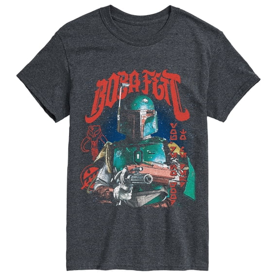 Star Wars - Boba Fett - Men's Short Sleeve Graphic T-Shirt