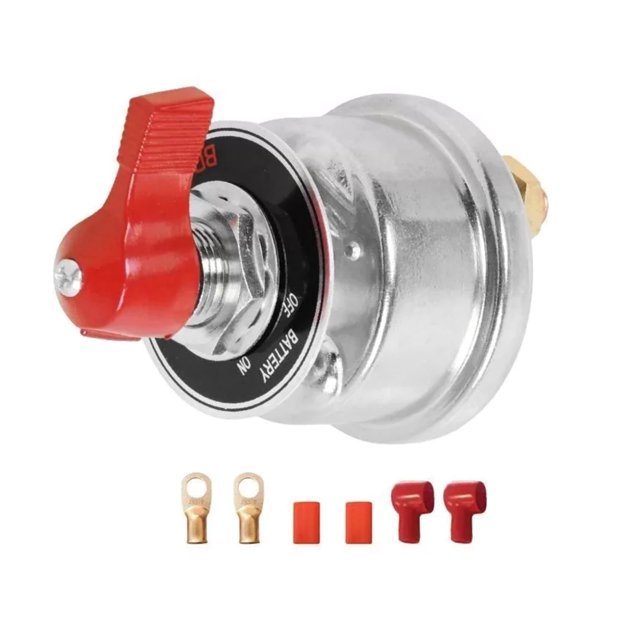CSYANXING 12V Battery Cut Off Switch 300A Heavy Duty Metal Case for Cars Boats RVs Trucks ATV Safe Power