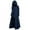 A02_Navy, variant on Womens Oversized Sweatshirt Hooded Vintage Gothic Cloak Cape Cosplay Witch Costume Plus Size Robe Drawstring Tunic Tops