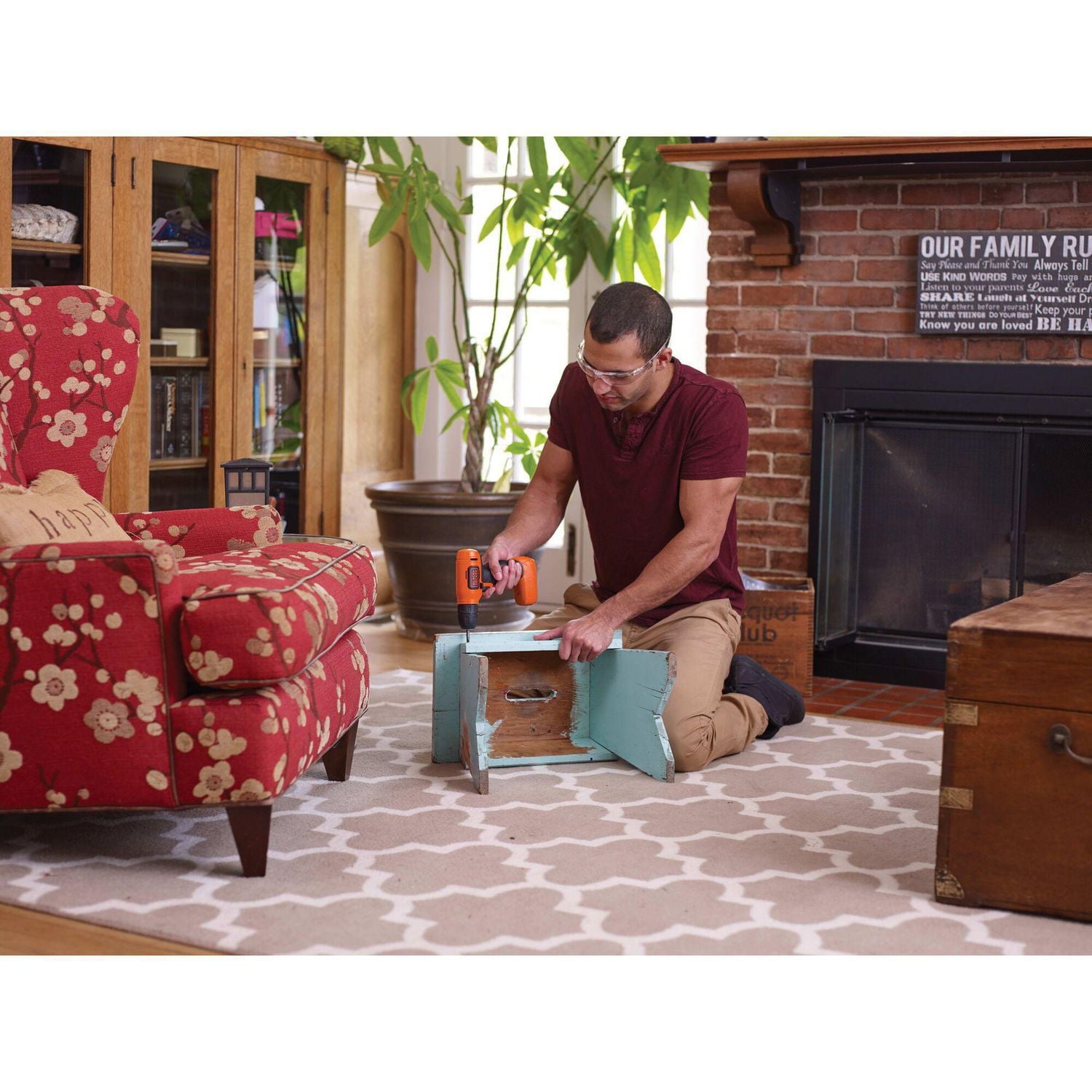 BLACK+DECKER BDCD8HDPK 8V MAX* Home Décor Project Kit