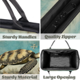 thumbnail image 4 of Herdesigns Sea Turtle Travel Duffle Bag for Women Men, Waterproof Weekender Carry On Bag, Sport Gym Overnight Tote Hospital Personal Item Bag Nautical Coastal, 4 of 7