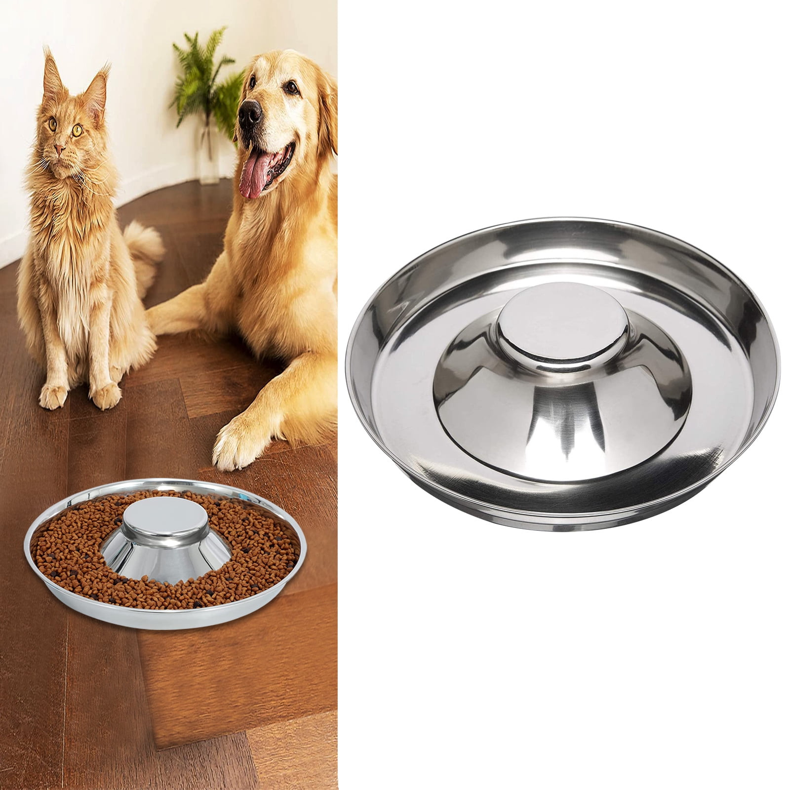 Puppy Bowls, Stainless Steel Puppy Feeder Bowl, Dog Food and Water