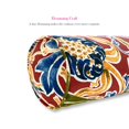 thumbnail image 6 of FBTS Prime 2 Pcs 20x6 inch Round Red Paisley Indoor Outdoor Bolster Pillows with Inserts, 6 of 7