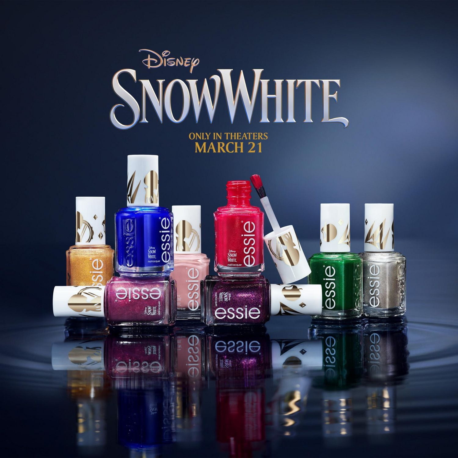 essie® x Disney's Snow White Nail Polish Collection