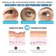 thumbnail image 4 of Pisexur Belleza Maquillaje Parche para ojos, mascarilla para ojos, antiarrugas, hidratante, reduce bolsas y bolsas debajo de los ojos, 1 mlpara mujeres y hombres, 4 of 9