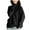 Black, variant on Utoimkio Women's Turtleneck Sweaters Cable Knit Long Sleeve Solid Pullover Sweaters Fall Winter Loose Fit Pullover Tops for Women