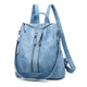 thumbnail image 2 of Mochila Bolsa de Cuero Sintetico Azul, 2 of 3